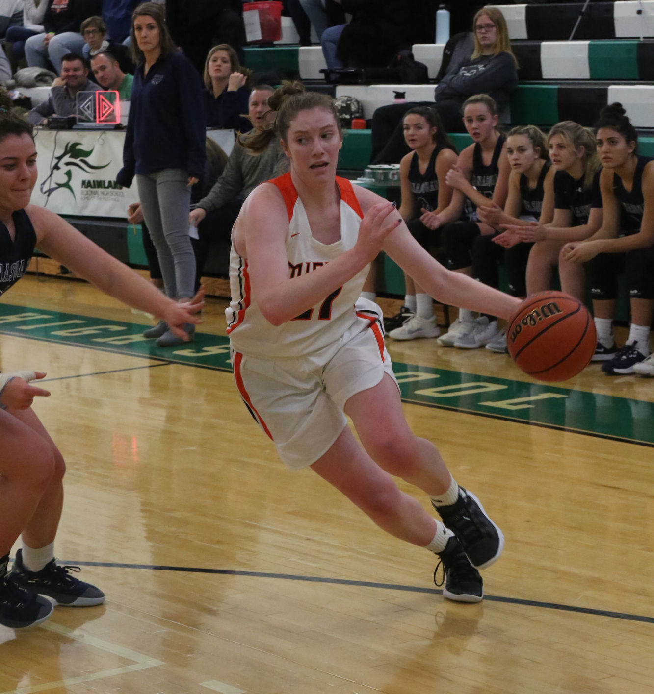 Middle Manasquan girls basketball